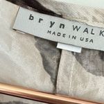 Bryn Walker  Womens Dress Size Small Floral Print Bubble Hemline White Gray Photo 3