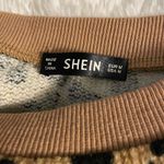 SheIn cheetah print sweater Photo 3