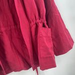 Dear John Jacket Size Small Linen Blend NWT Cinch Pockets Open Lightweight Photo 11