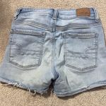 American Eagle Outfitters Women's Light Blue Denim Shorts Photo 2