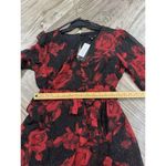 City Triangles Womens Floral Print Glitter Fit & Flare Dress Juniors Size 9 Photo 9