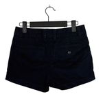 J.Crew Cotton Classic Chino Flat Front Slash Pocket Casual Shorts 000 Navy Blue Photo 3