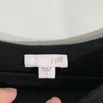 J Jill Women's Black & Red Trim Pullover Oversized Tunic Sweater Size S Photo 3