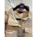 Strut & Bolt Romper Jumpsuit Beige Collared Zip Up Sleeveless Small S Photo 4