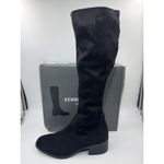 Kenneth Cole Ladies Stanford Stretch High Tall Boots Size US 7.5 Black Photo 3