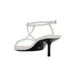 Tony Bianco Fast Heels in Milk Capretto White 7 New with Box Womens Low Sandals Photo 4