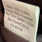 POTTERY BARN TEEN JET SET TROPICAL BEACH TOTE BAG Brown Photo 7