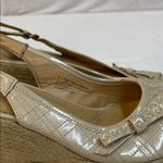 Naturalizer  Cream Wedge Sandals Photo 6