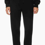 Aritzia  cozy fleece black sweatpants Photo 0