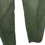 American Eagle  Olive Green Corduroy Stretch Skinny Pants 90s Straight 0 Regular Photo 2