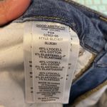 Good American good legs crop high waisted skinny deconstructed knees sz 00 Photo 8