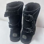 BEARPAW Boots Womens 8 Black Clara Stain Repellent Never Wet Technology Snow Photo 2