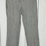 Ann Taylor Tweed Dress Pants Gray Herringbone Sz 2P Petite (30x28) Photo 0