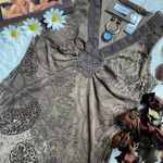 Villager Vintage y2k Liz Claiborne Vneck paisley print top Photo 8