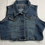 Rue 21  Blue Denim Vest Photo 0