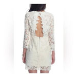Heartloom  Revolve L Long Sleeve Lace‎ Sheath Dress Bridal Wedding Rececption Photo 7