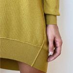 Anthropologie Saturday Sunday Freya Tunic Sweater Dress in Mustard W1580 Sz XS Photo 2