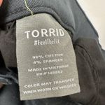 Torrid Weekend Stretch Twill Wide Leg Crop Pants Black Size 14-16 Photo 8