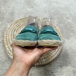 Salvatore Ferragamo Women’s Gancini Espadrilles Flats Shoes Slip On Suede 8B Photo 7