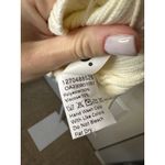 Commense Cream Mock Neck Sweater Pullover Long Sleeve Knit Top XS Photo 2