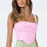 Princess Polly BAD GAL BUSTIER PINK size 0 nwot Photo 0