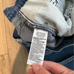 Gap  High Rise Stride Wide-Leg Amkle Denim Jeans medium indigo size 20R Photo 4