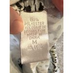 Vintage Animal Print High Thigh Lace & Chiffon Shorts Black Size M Photo 1