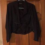 Rampage  Black Suede Blazer Photo 0
