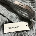 Francesca's small twist back pullover sweater long sleeve relaxed fit v Photo 7