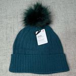 Lululemon Cable Knit Pom Beanie Hat Winter Hat Storm Teal NWT Photo 5