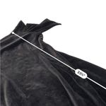 J.Crew  MARIO BELLUCCI Black Velvet Boat neck off shoulder Long Sleeve Dress sz 4 Photo 7