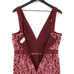 Keepsake  Leticia Lace Embroidered Midi Dress Rose Pink M Photo 12