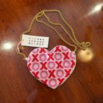 NWT Tiana NY XOXO Heart Chain Strap Bag Pink Photo 5