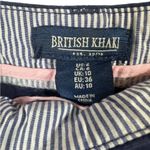 British Khaki ‎ Ship Wheel embroidered navy shorts size 6 Great for the Beach Photo 1