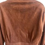 Jolly Lumbuck Leather Jacket Womens Size Xs Brown Zip Up Jackson Hole Wyoming Photo 7