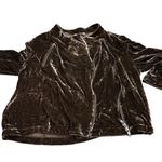 Elaine Kim Women's Black Velvet Silk Blend Jacket Size S Long Sleeve Formal Zip Photo 4