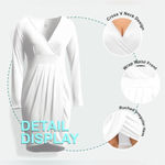 Women’s 4X PoshShe White Bodycon Dress NWT Photo 3