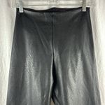 Commando Control Faux Leather Black Leggings Photo 2