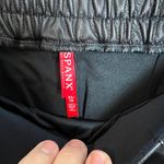 Spanx NWT - Faux Leather Jogger Pants Black Photo 5