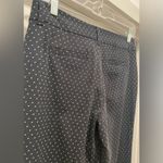 Faded Glory Mid-Rise Black & White Printed Work Skinny Straight Leg Pants Slacks Photo 4