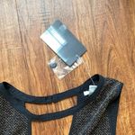 Urban Outfitters NWT  Ecoté high low gold shimmer dress size medium‎ Photo 7