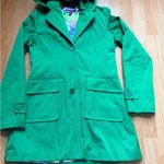 Elegant Green Trench Coat for Women Photo 3