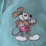 Disney NWT  Jacket Womens  Blue Mickey Mouse Fleece Mousewear Embroidered 2X Photo 5