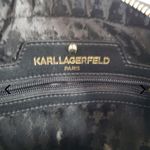 Karl Lagerfeld Paris Purse Maybelle Crossbody Black Cat Rectangular Bag Designer Photo 6