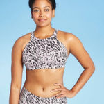 All In Motion  women’s Animal Print Bikini Top S (4-6) nwt Photo 0