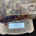 Umgee Paisley Print Dress Off Shoulder Short Sleeve Bohemian Style Small Photo 8