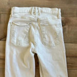 McGuire Denim  White Newton Skinny Jeans Ankle Zip Sz 24 Photo 7