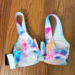 California Waves  Tie-Dyed Bralette Bikini Top Size Small NWT‎ Swimsuit Photo 2