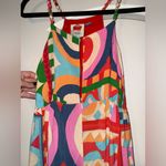 Farm Rio  Cutout Halter colorful Jumpsuit Size XS Photo 4
