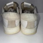 P448 John Sneaker Nordstrom Coated Leather Faux Fur Tongue Lace Up Shoes Sz 9.5 Photo 14